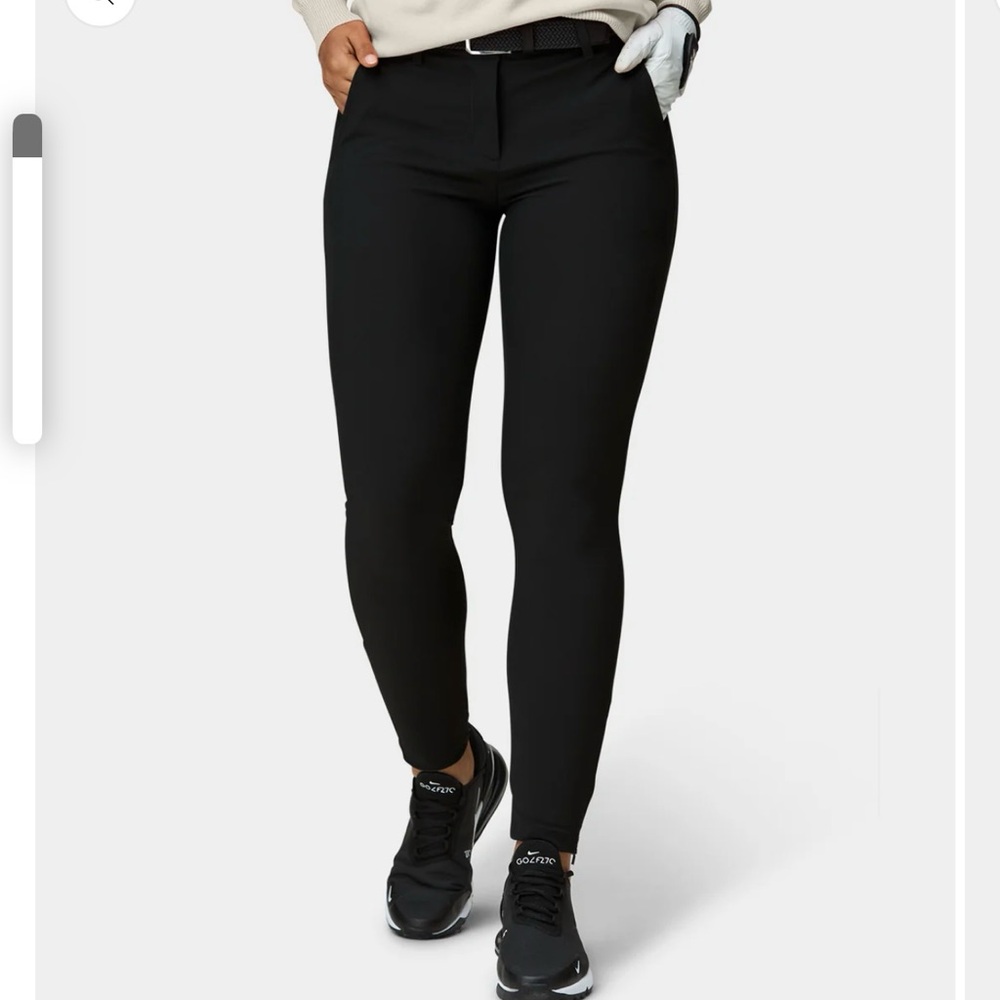 Golf Pants Cream and Black